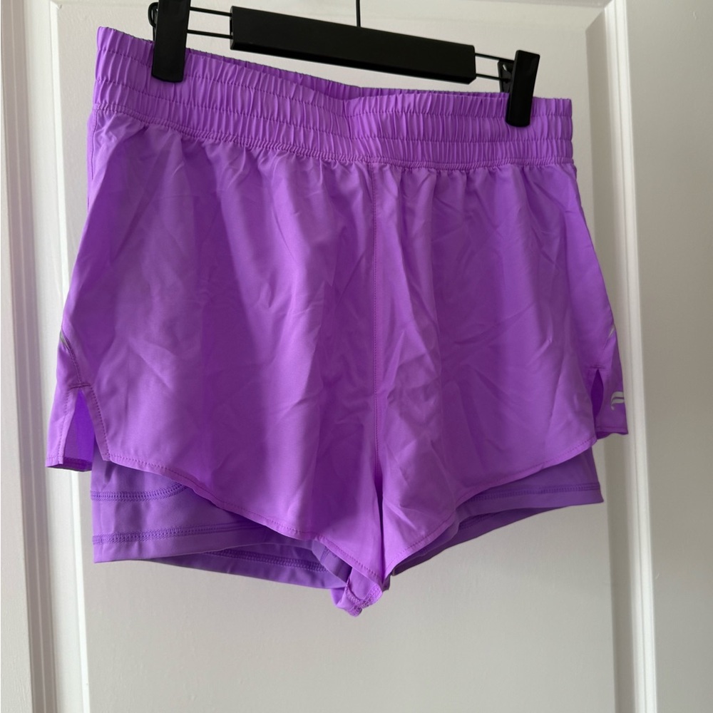 Fabletics Vibrant Purple Athletic Shorts